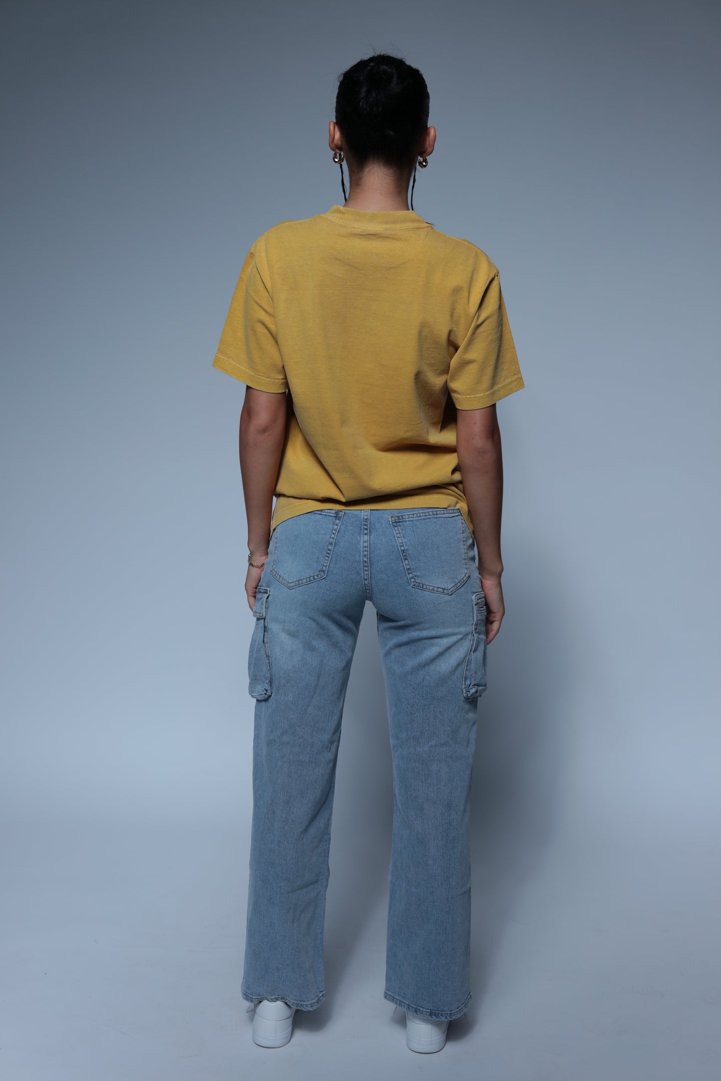 Pocket Monsters inspired design yellow shirt