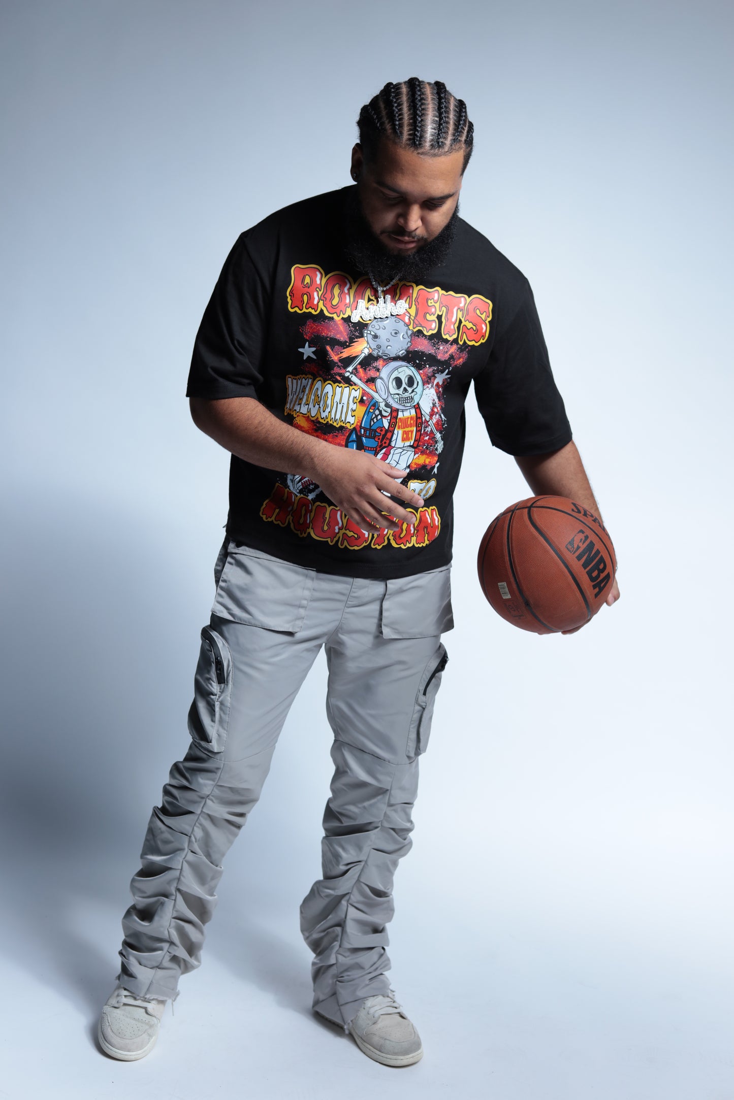 Rocket Welcome to Houston short sleeve black