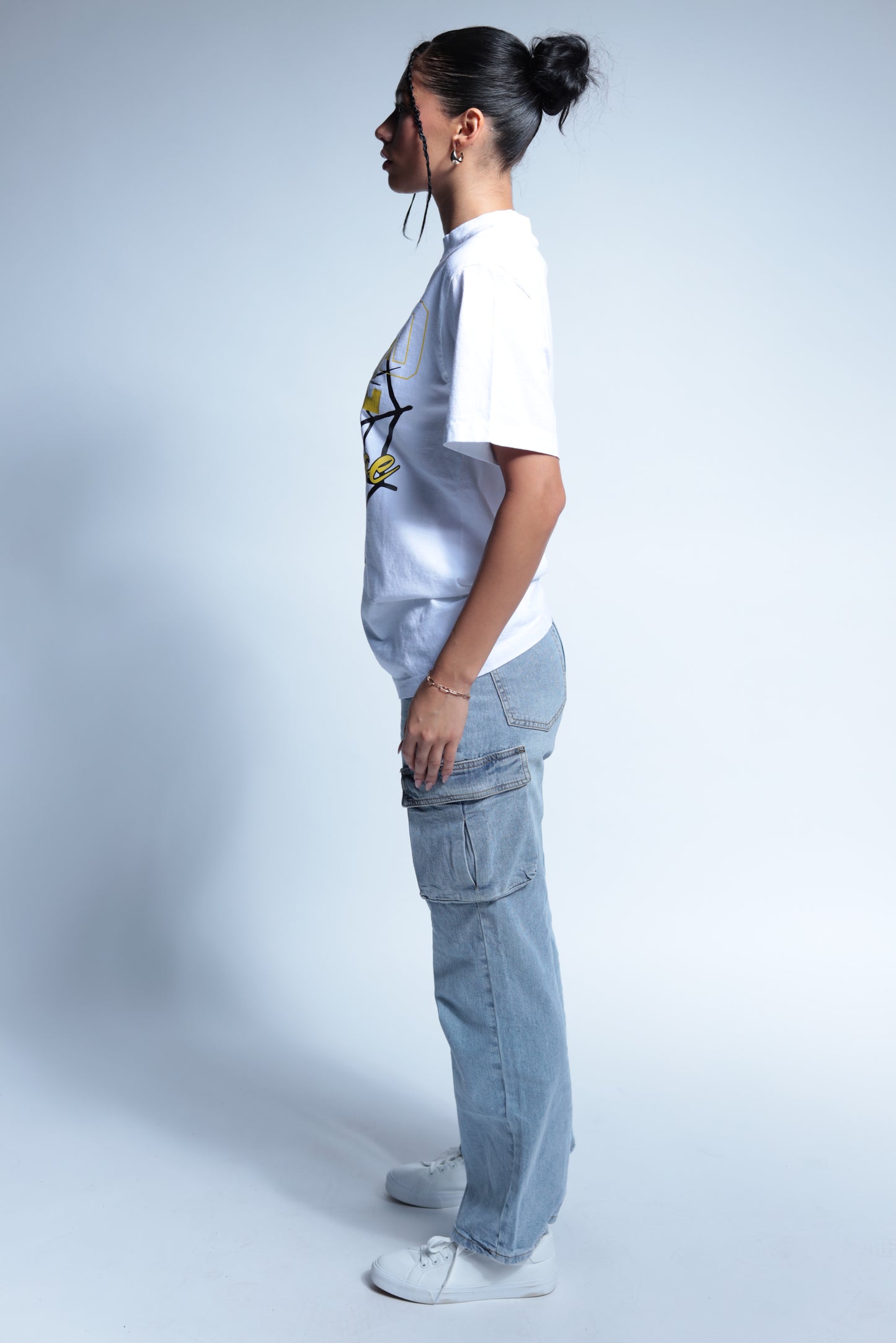 "Worlwide" Inheritage white tee