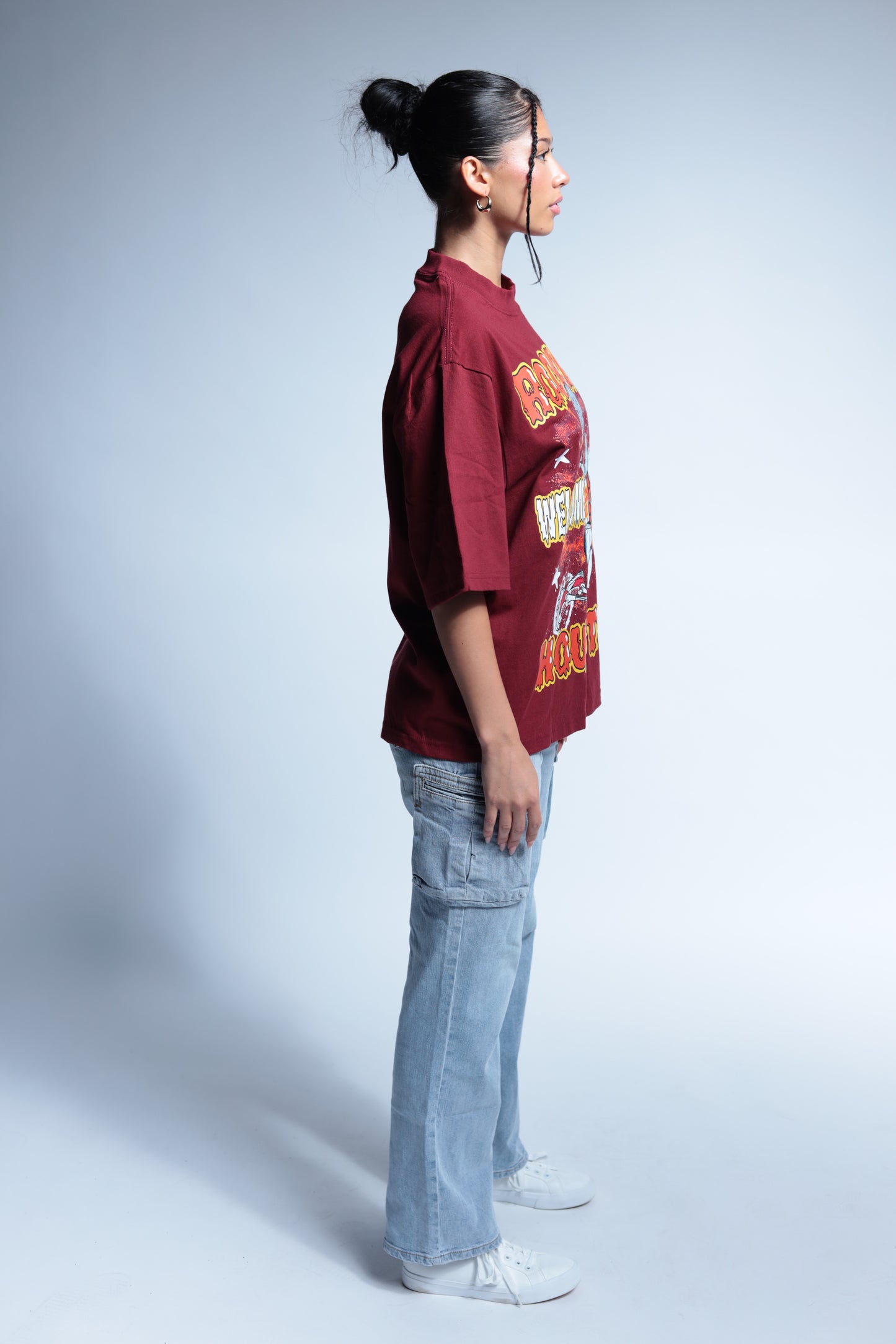 Rocket Welcome to Houston short sleeve Red