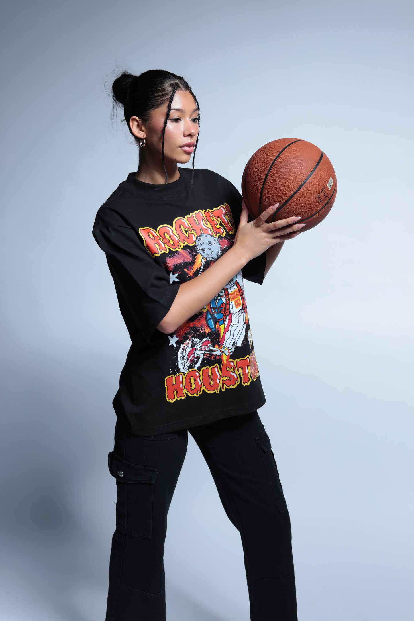 Rocket Welcome to Houston short sleeve black