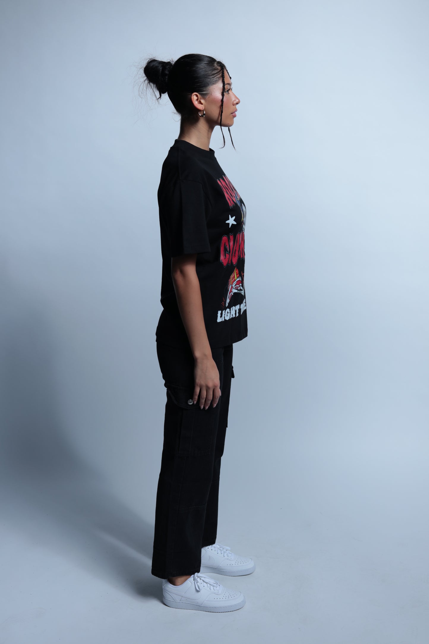 Rocket Light the fuse black short sleeve