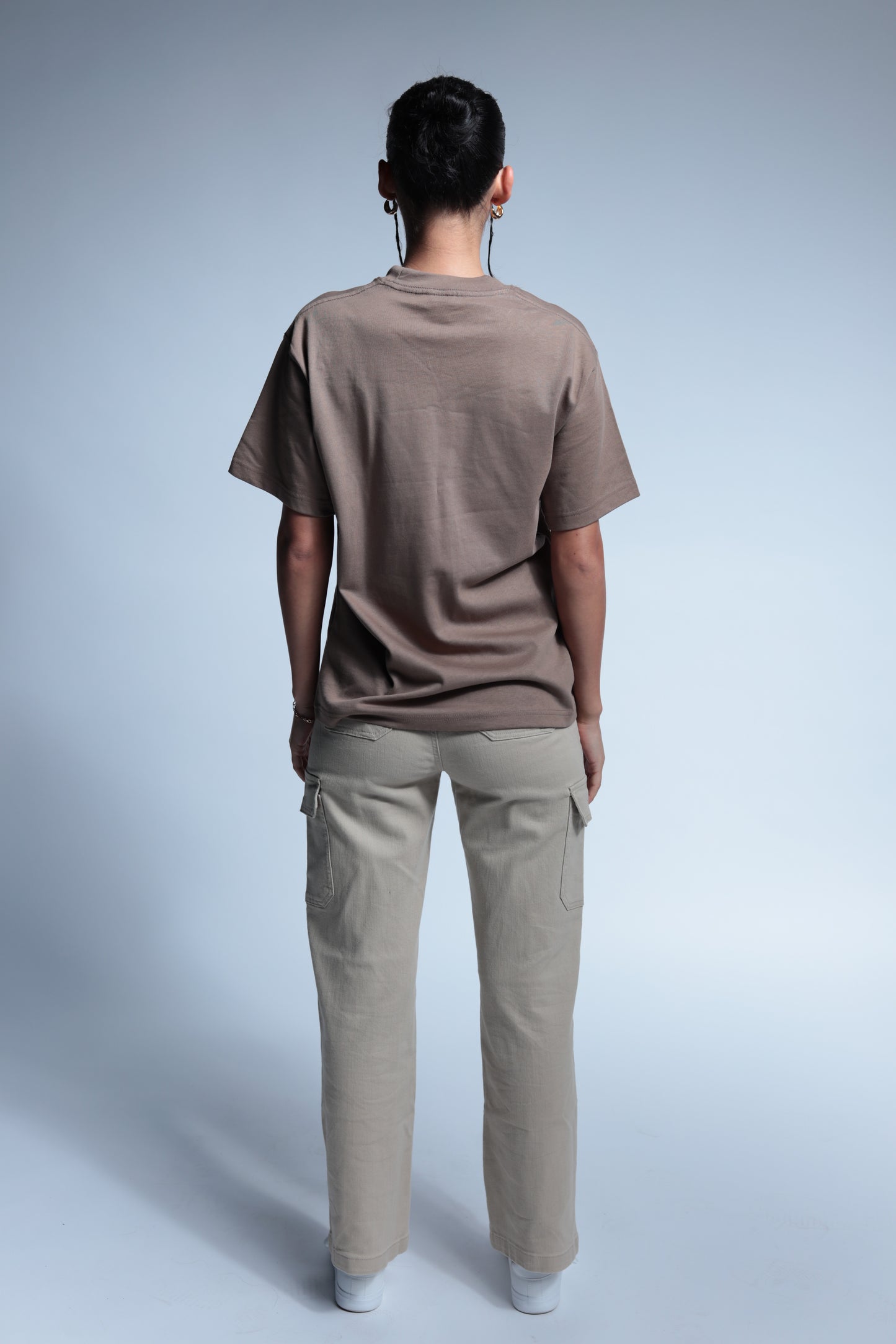 Asteroids Astros inspired short sleeve Mocha