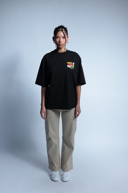 "Girls Just wanna have Funds" short sleeve oversized tee