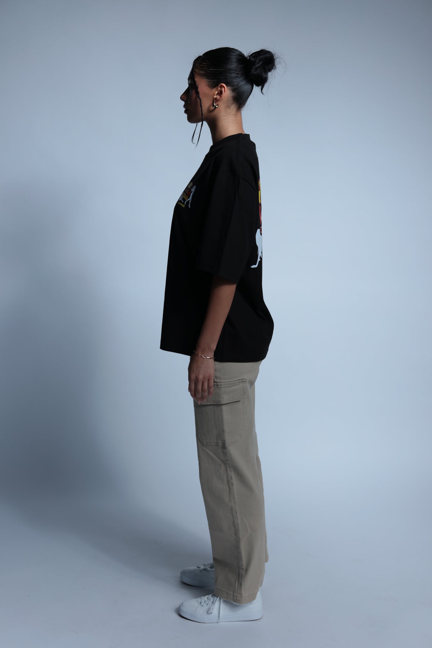 "Girls Just wanna have Funds" short sleeve oversized tee