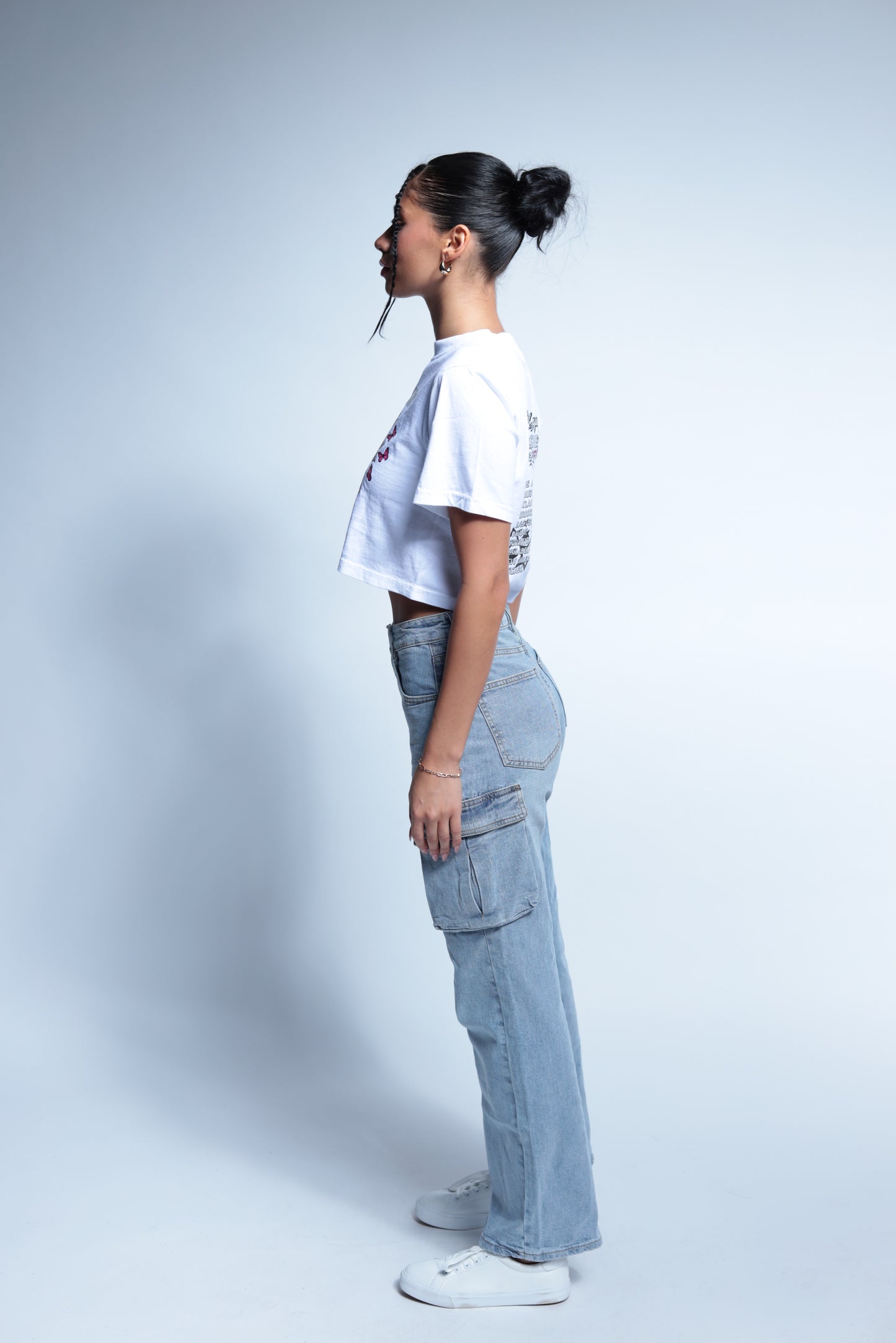 Romantic Love Crop shirt