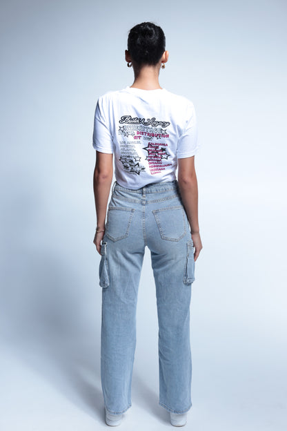 Romantic Love Crop shirt