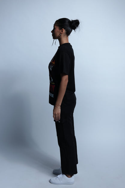 Rocket Light the fuse black short sleeve